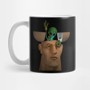 Alien pilot Mug